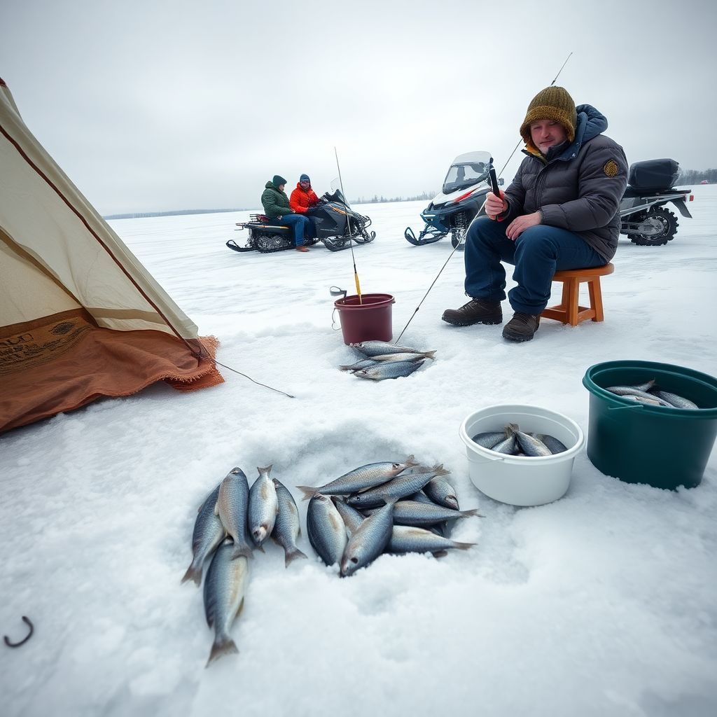Где ловить ерша зимой: лучшие места и советы по приманкам