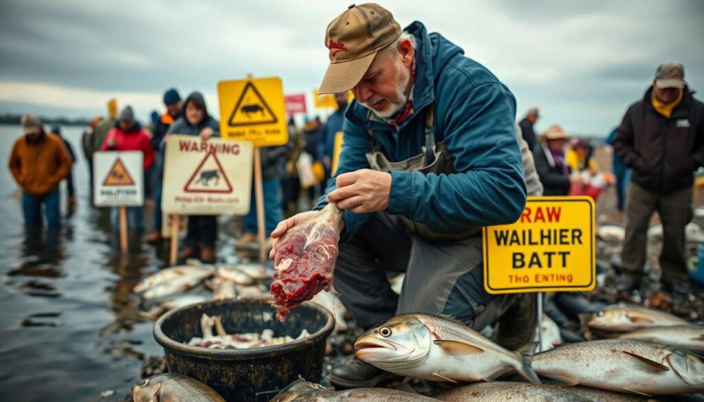 Как ловить форель на плато с использованием дичи - иллюстрация