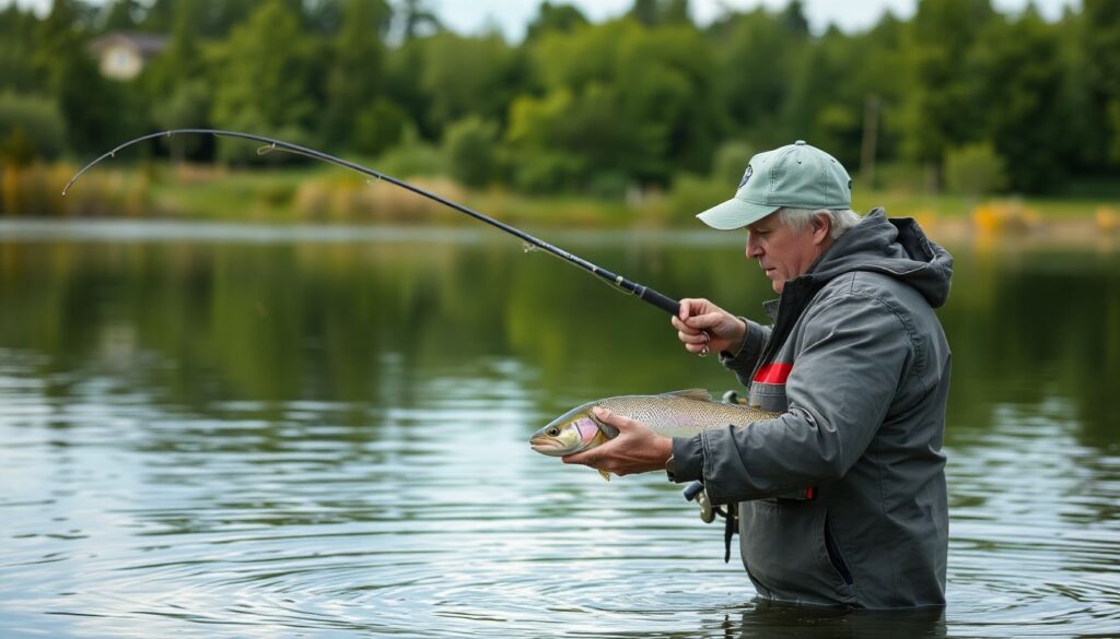 Где ловить форель на плато: приманки и способы - иллюстрация