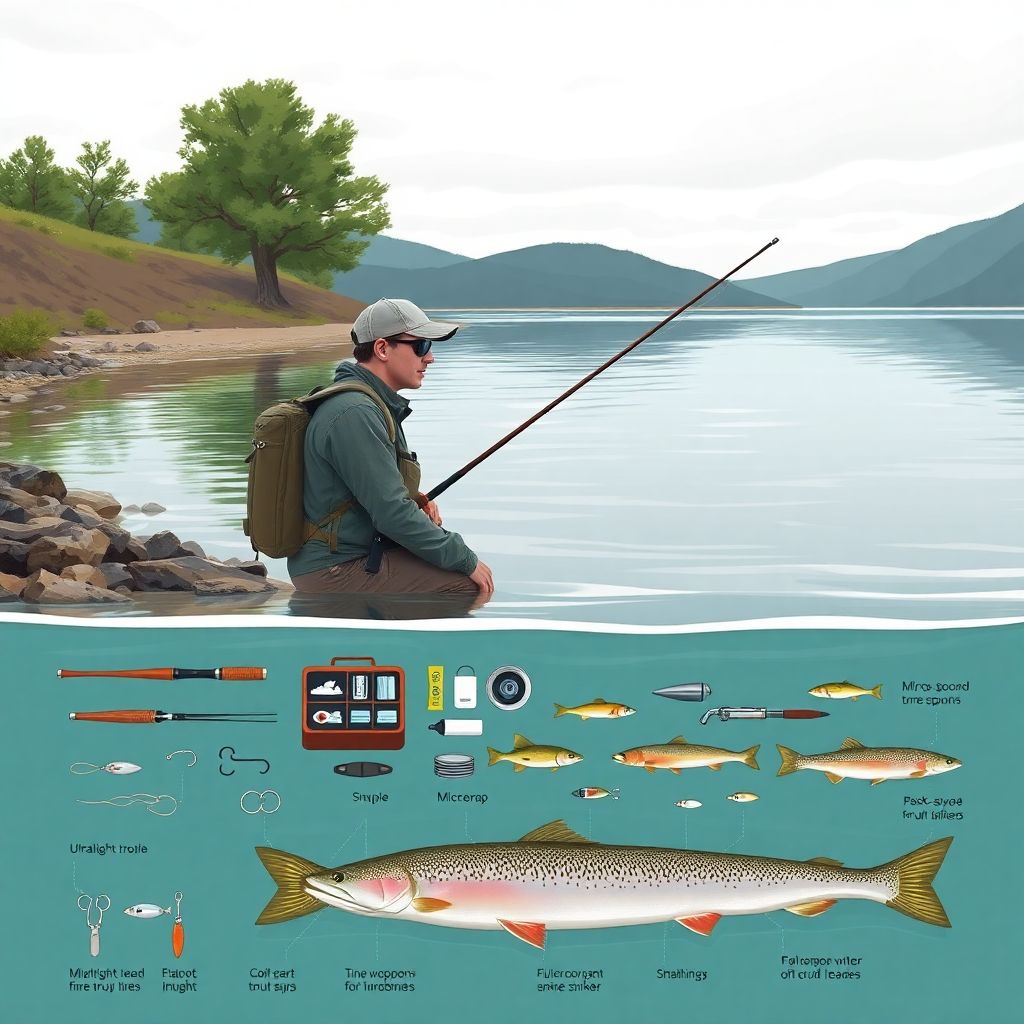 Где ловить форель на озерах: лучшие приманки и выбор снастей для рыбалки