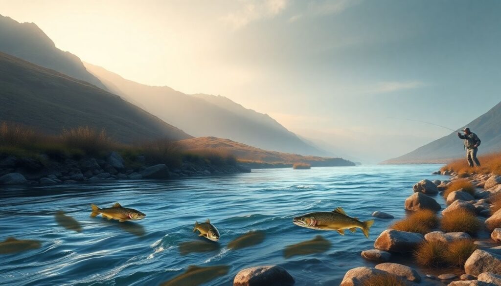 Где ловить форель на плато реках: приманки и техники - иллюстрация