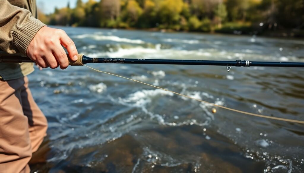 Как выбрать и разместить донку на реке - иллюстрация