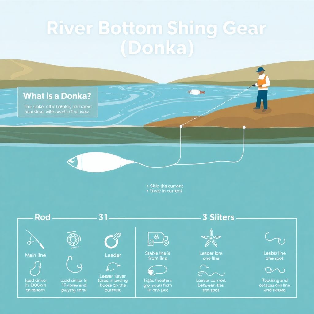 Как выбрать и правильно разместить донку на реке для успешной рыбалки