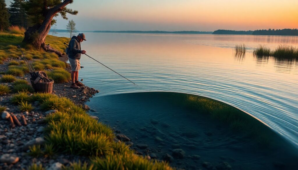 Где ловить ерша на реках: приманки и техники - иллюстрация