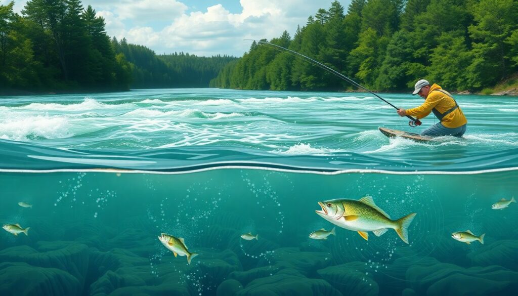 Где ловить леща на течении: приманки и места - иллюстрация