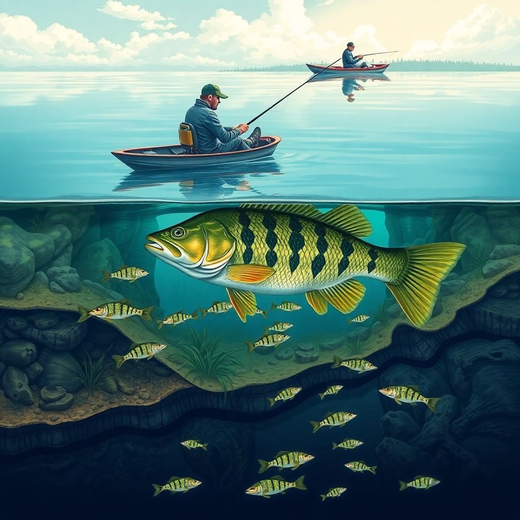 Где ловить окуня на озере: лучшие точки и рабочие приманки