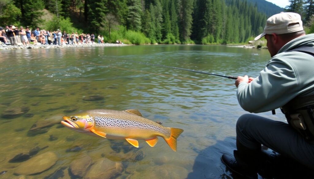 Где ловить форель на плато: приманки и способы ловли - иллюстрация