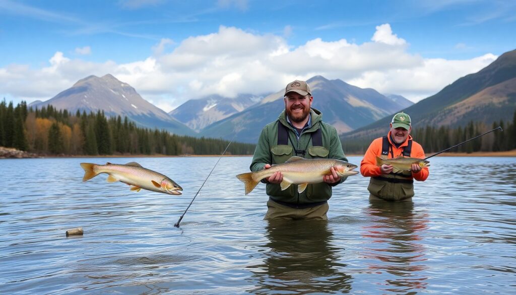 Где ловить форель на плато: приманки и виды - иллюстрация