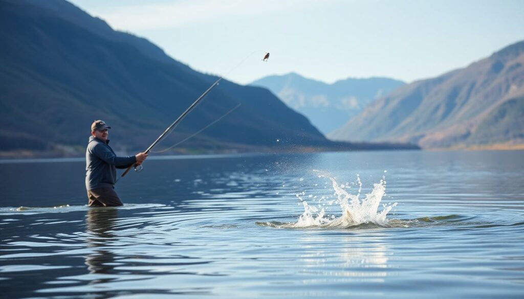 Где ловить форель на плато: чем кормить - иллюстрация